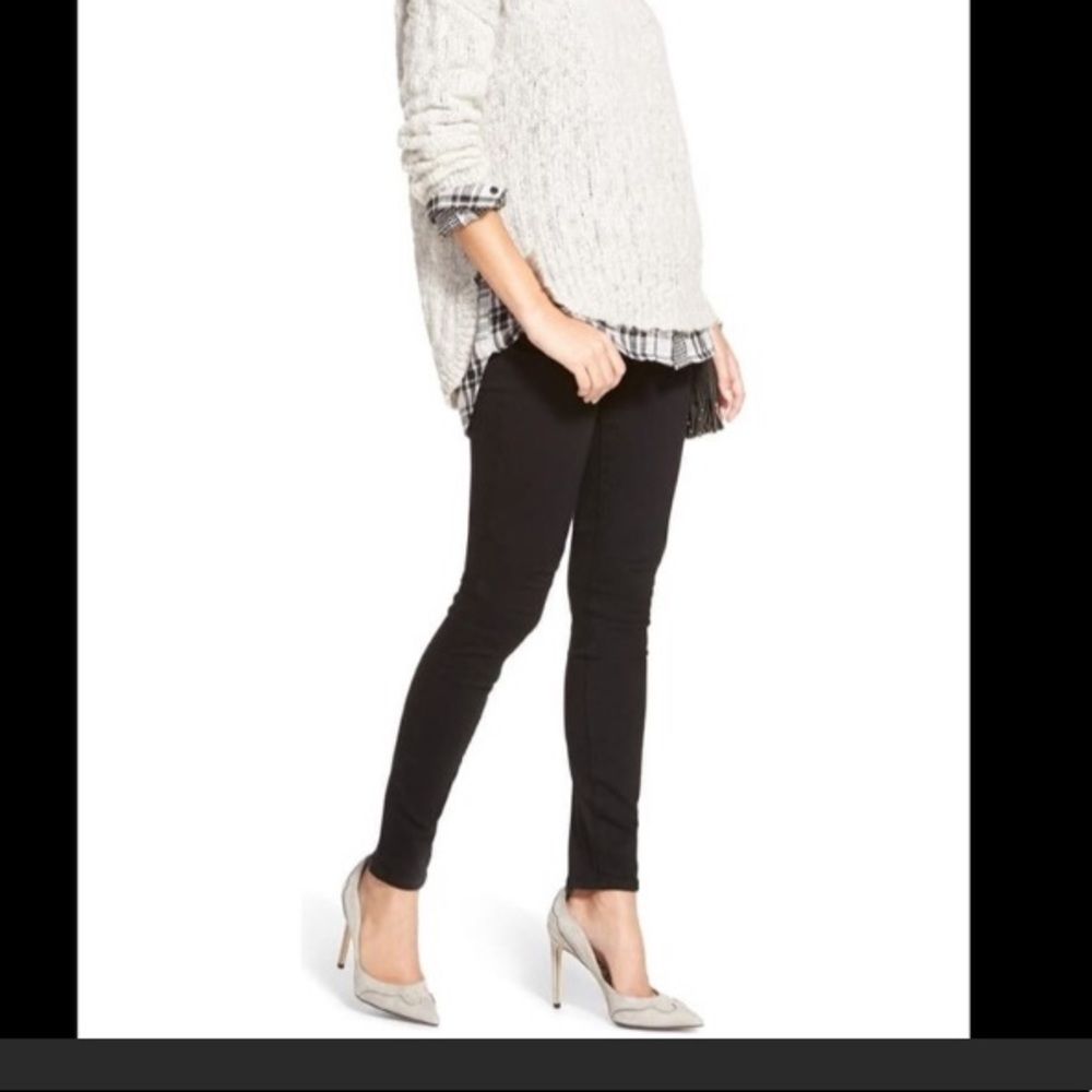 Paige Verdugo Ultra Skinny Black Jeans